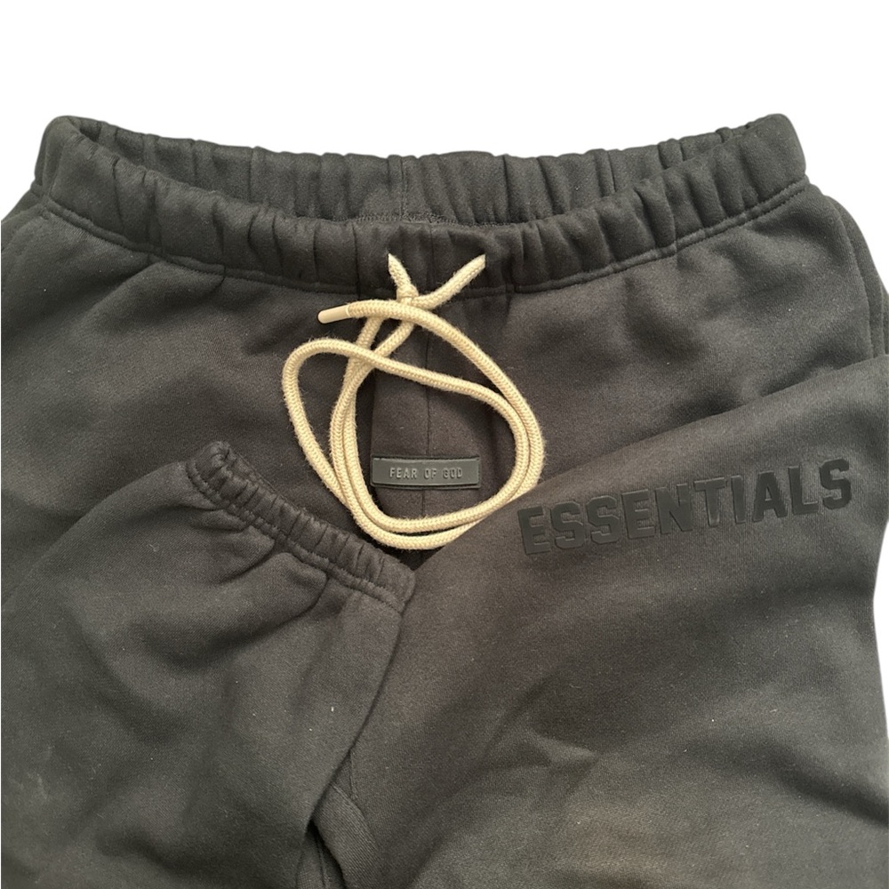 Jet Black Essentials Fear Of God Sweatpants